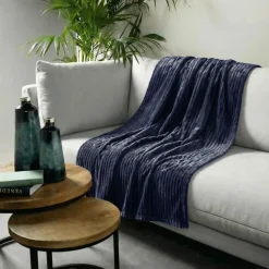 Plaid Marthy - Insignia Blue - 140x180 cm