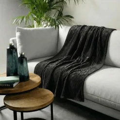 Plaid Marthy - Raven - 140x180 cm