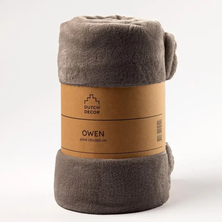 Plaid Owen - Driftwood - 130x160 cm
