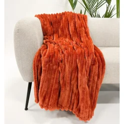 Plaid Ricky - Potters Clay - 150x200 cm