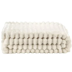 Plaid Zaira - ecru - 130x170 cm