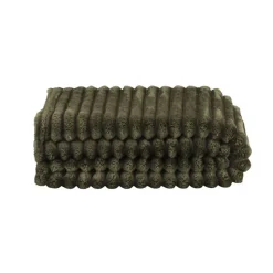 Plaid Zaira - olijfgroen - 130x170 cm