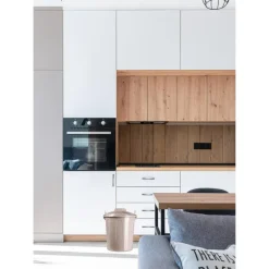 Plasticforte Afvalemmer - taupe - 21 liter - 35x33x42,5 cm