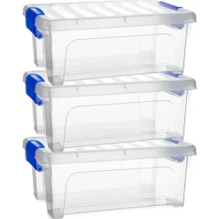 Plasticforte Multi Storage Opslagbox - transparant - 8L