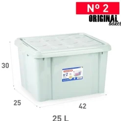 Plasticforte Multi Storage Opslagbox - mintgroen - 25L