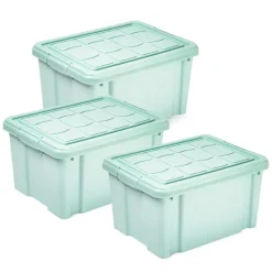 Plasticforte Multi Storage Opslagbox - mintgroen - 16L