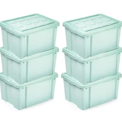 Plasticforte Multi Storage Opslagbox - mintgroen - 16L