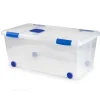 Plasticforte Opslagbak met deksel - 1x - 61L - 73 x 41 x 32 cm