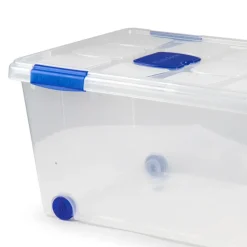 Plasticforte Opslagbak met deksel - 1x - 61L - 73 x 41 x 32 cm