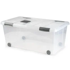 Plasticforte Opslagbak met deksel - 1x - 61L - 73 x 41 x 32 cm