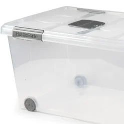 Plasticforte Opslagbak met deksel - 1x - 61L - 73 x 41 x 32 cm