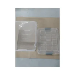 Plasticforte Opslagbakken - met deksel - 25L - 42x36x25 cm