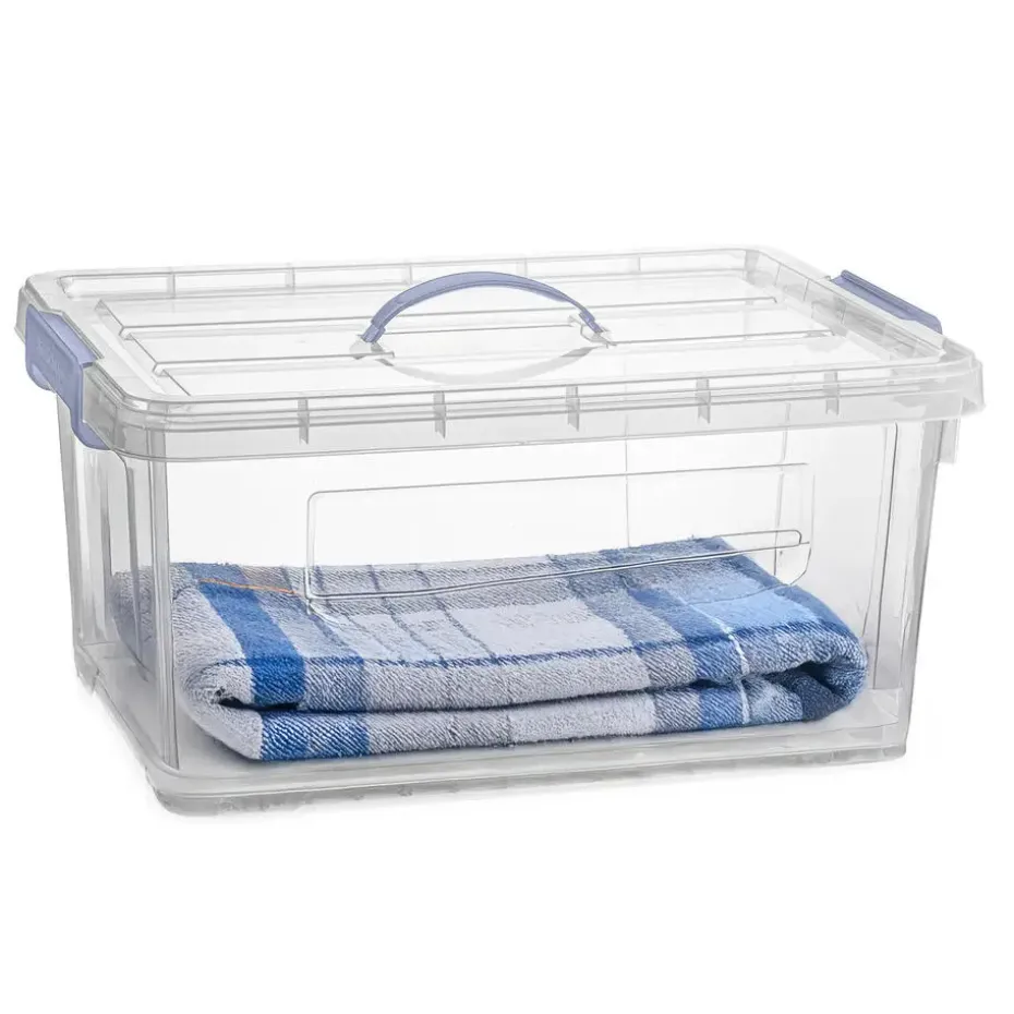 Plasticforte Opslagbox AZUL - transparant - 34 liter