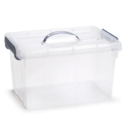 Plasticforte Opslagbox AZUL - transparant - 18.5 liter