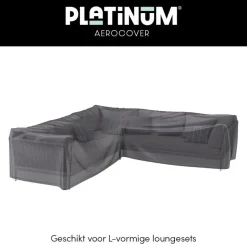Platinum Aerocover loungesethoes L-vorm 300x300 cm