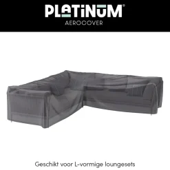 Platinum Aerocover loungesethoes L-vorm 330x255 cm - Rechts