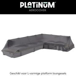 Platinum Aerocover platform loungesethoes 325x255 cm - Rechts