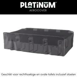 Platinum Aerocover tuinsethoes - 305x190x85 cm