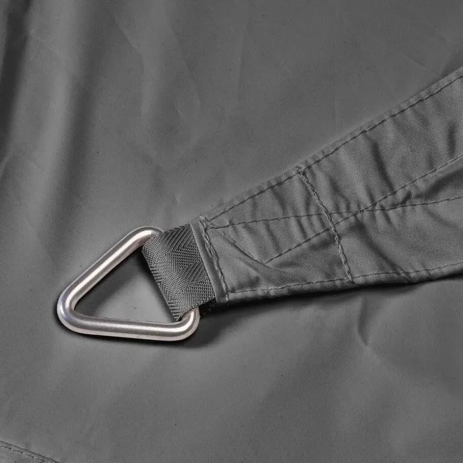 Platinum Dreamsail waterproof schaduwdoek vierkant 4x4 m - Grijs