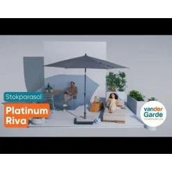 Platinum Parasol Riva Ø300 cm Ecru