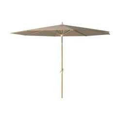 Platinum Riva stokparasol 3 m. rond - Teak Taupe