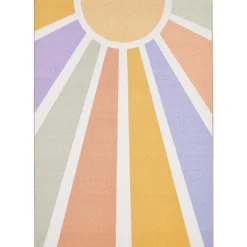 Play Sunshine Speeltapijt - 100x150 cm - Multi Creme - Vloerkleed Kinderkamer