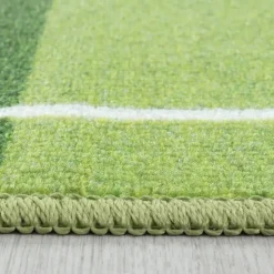 Play Voetbal Speeltapijt - 100x150 cm - Groen - Vloerkleed Kinderkamer