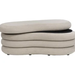 Poef Fitero - beige - 41x106x43 cm