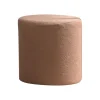 Poef Forrest - Ø41x41cm - bruine boucléstof