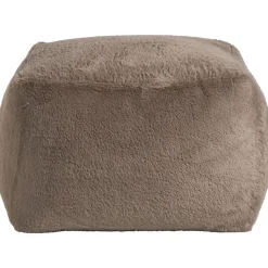 Poef Hein - taupe - 30x40x40 cm