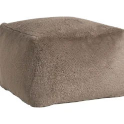 Poef Hein - taupe - 30x40x40 cm