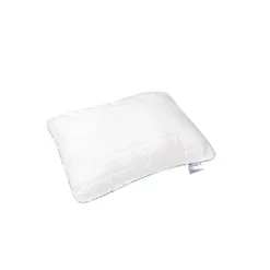 Polydaun kinderkussen Charly - wit - 55x65 cm