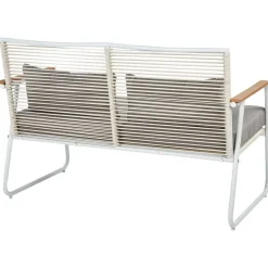 POMONTE - Tuinset 4-zits - Wit - Staal