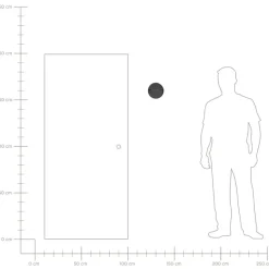 POMPTON - Wandlamp set van 2 - Zwart - Aluminium