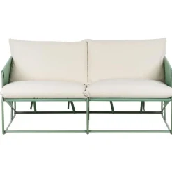 PONTE - Tweezitsbank - Groen - Staal