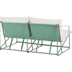 PONTE - Tweezitsbank - Groen - Staal