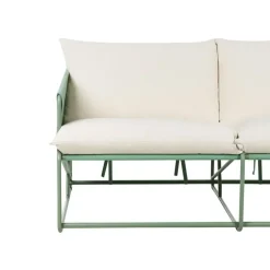 PONTE - Tweezitsbank - Groen - Staal