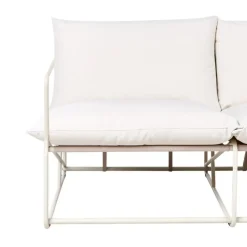 PONTE - Tweezitsbank - Taupe - Staal