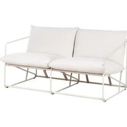 PONTE - Tweezitsbank - Taupe - Staal