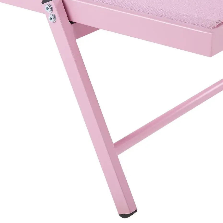 PORTOFINO - Strandstoel - Roze - Aluminium