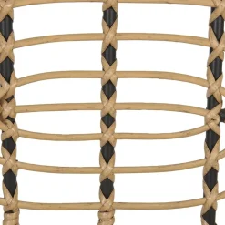 PRATELLO - Tuinstoel set van 4 - Naturel - Rotan