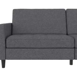 Presley - 3-zits slaapbank in grijs stof