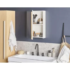 PRIMAVERA - Badkamermeubel - Wit - Multiplex