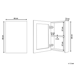 PRIMAVERA - Badkamermeubel - Wit - Multiplex