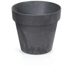 Prosperplast Bloempot - antraciet - betonlook - 30 cm