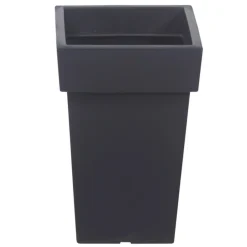 Prosperplast Bloempot - kunststof - antraciet - 29 x 44 cm