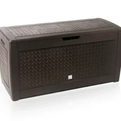 Prosperplast Opbergbox - bruin - 310 liter - 119 x 48 x 60 cm