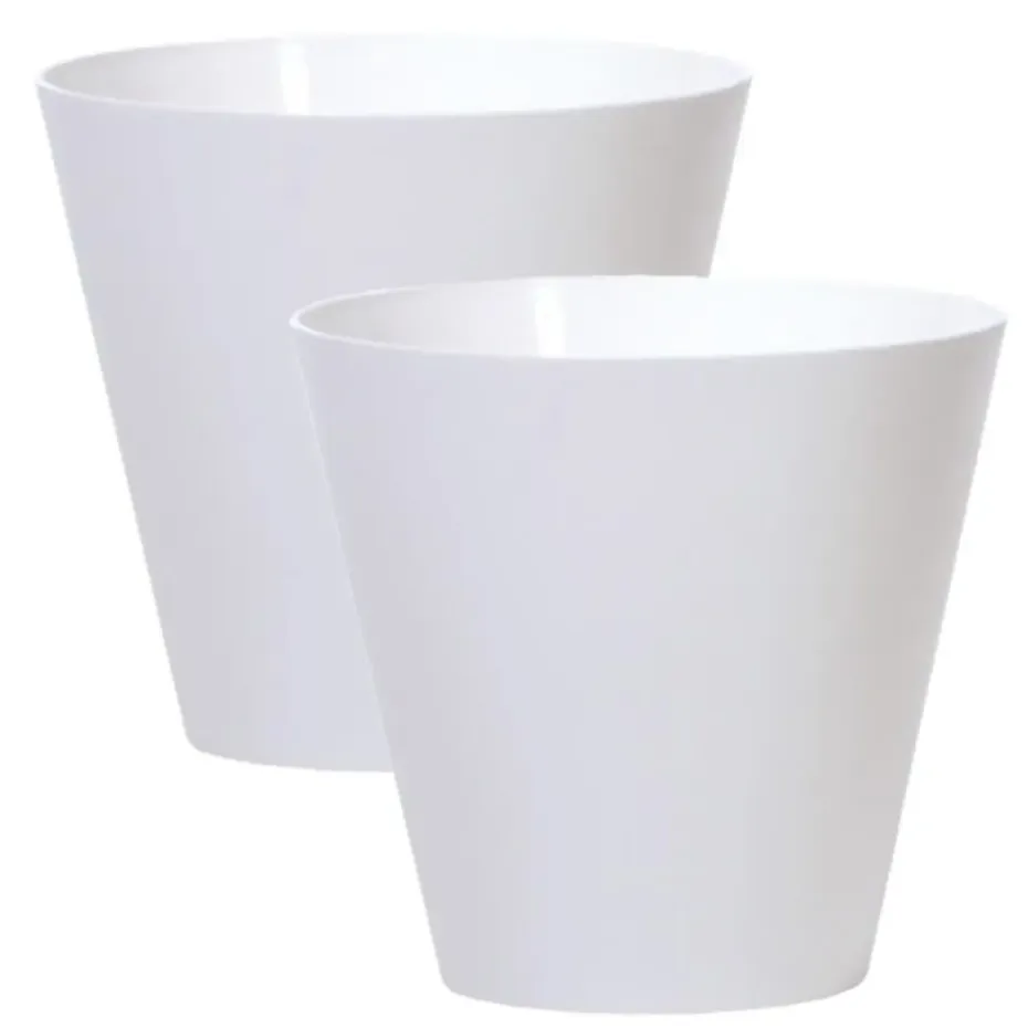 Prosperplast plantenpot - kunststof - brons - D40 x H37 cm