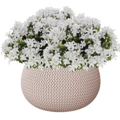 Prosperplast plantenpot - kunststof - taupe - D30 x H22 cm