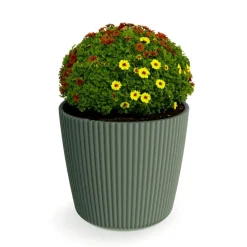 Prosperplast Plantenpot Buckingham - dennen groen - D34 cm